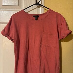Forever 21 Coral T-Shirt